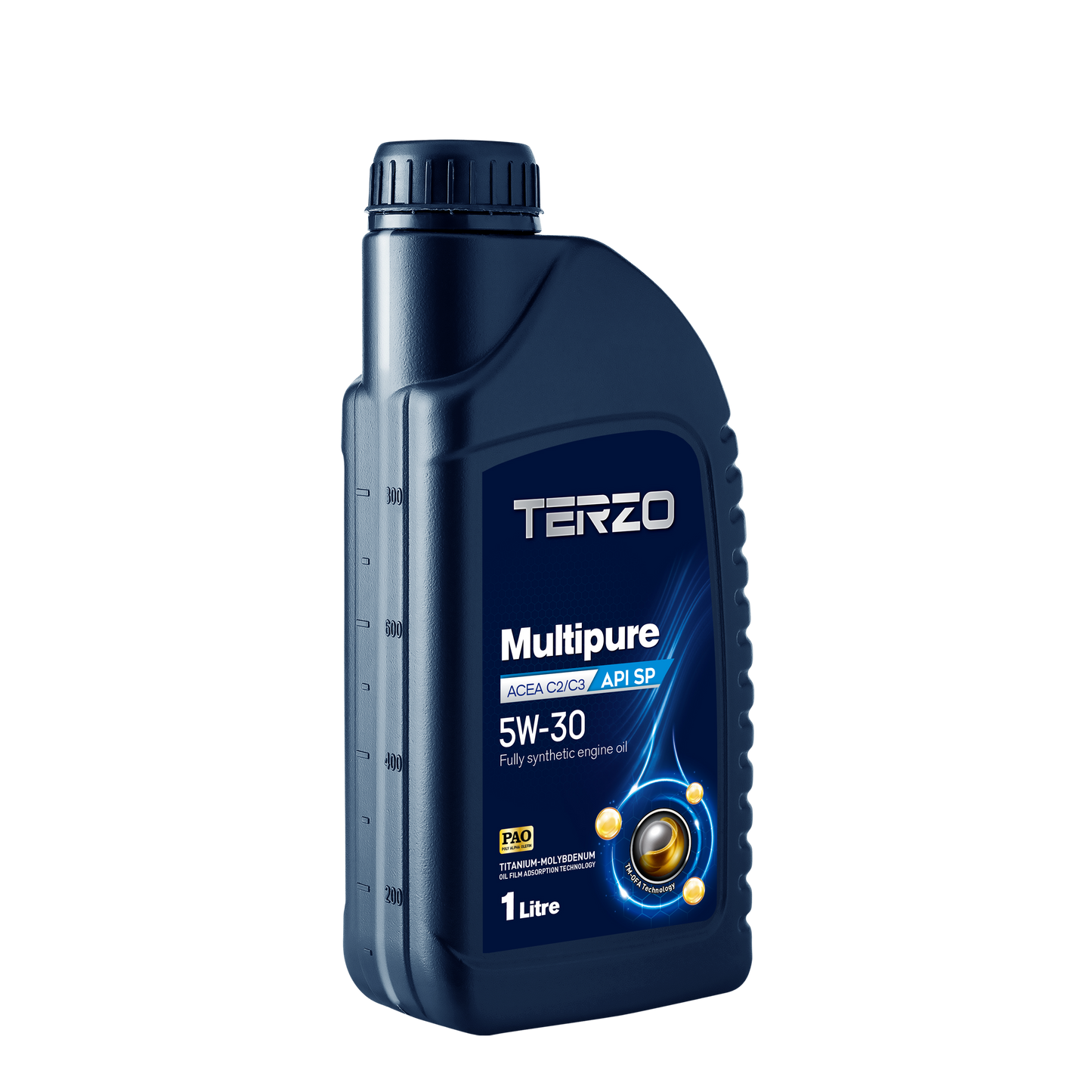 زيت محرك MULTIPURE 5W-30 C3 اصطناعي بالكامل 1 لتر/4 لتر/208 لتر