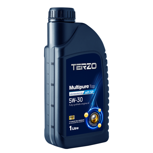 MULTIPURE Top 5W-30 Fully Synthetic Engine oil 1L - TERZO