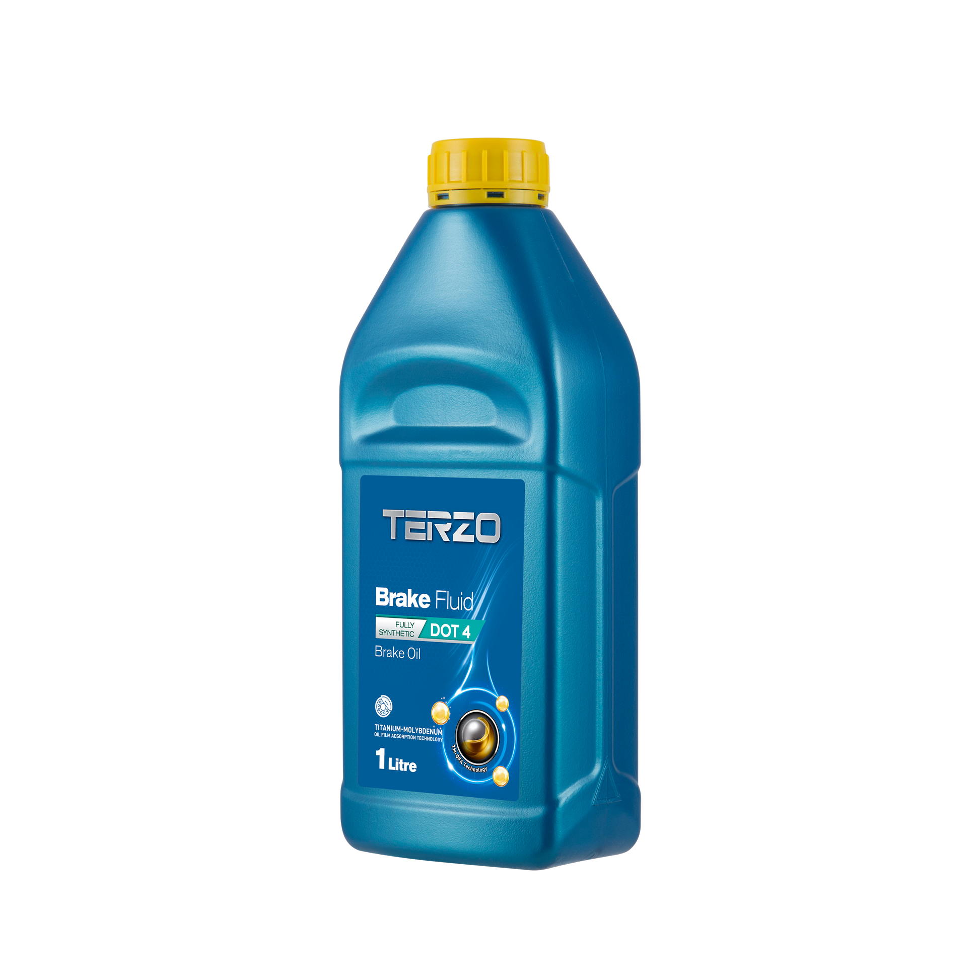 Brake Fluid DOT 4 fully-synthetic Brake Fluid 500g /1L - TERZO
