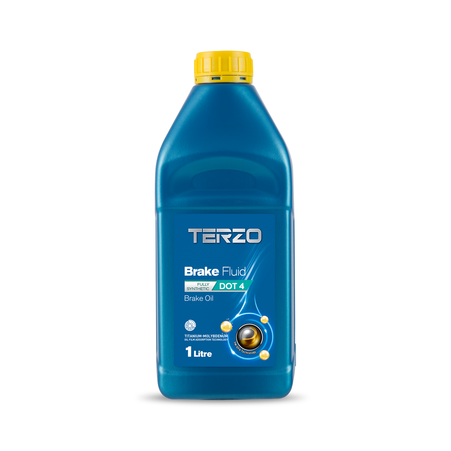 Brake Fluid DOT 4 fully-synthetic Brake Fluid 500g /1L - TERZO