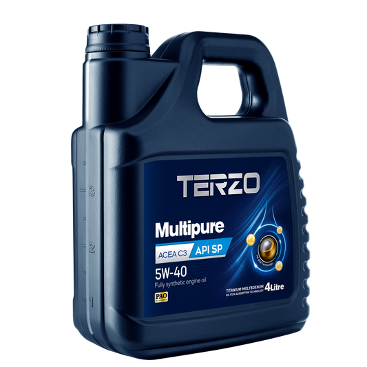 MULTIPURE 5W-40 C3 Fully Synthetic engine oil 4L - TERZO