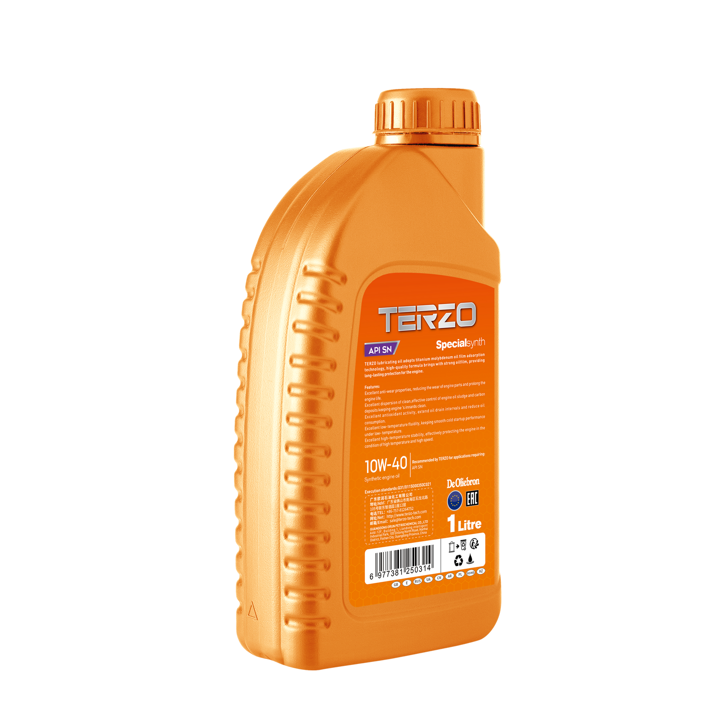 Specialsynth 10W-40 Synthetic Engine Oil 1L - TERZO