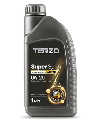 زيت محرك SuperSynth 0W-20 Super Fully Synthetic سعة 1 لتر/4 لتر/208 لتر
