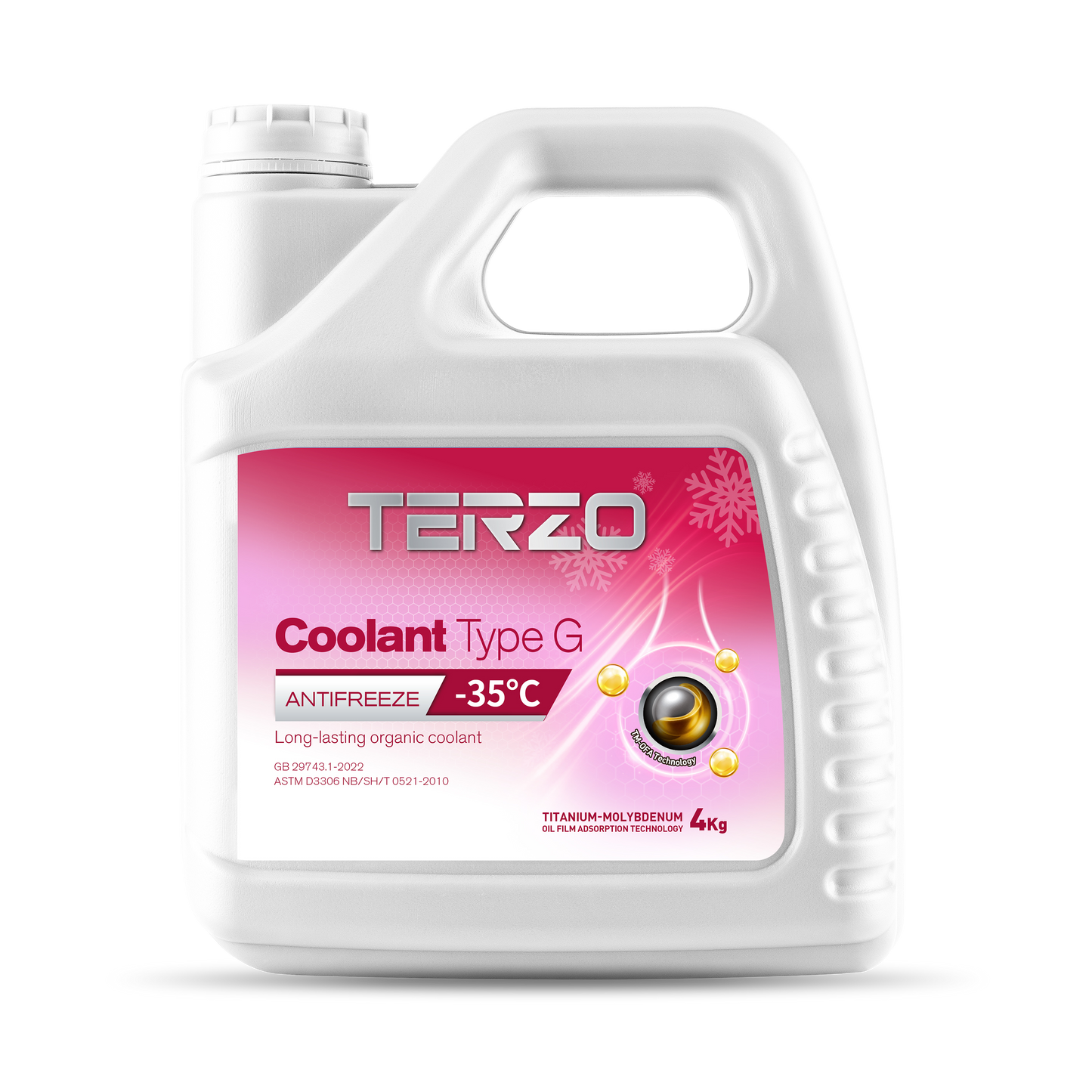 Coolant Organic Long-Lasting Antifreeze  -35°C for Effortless Protection