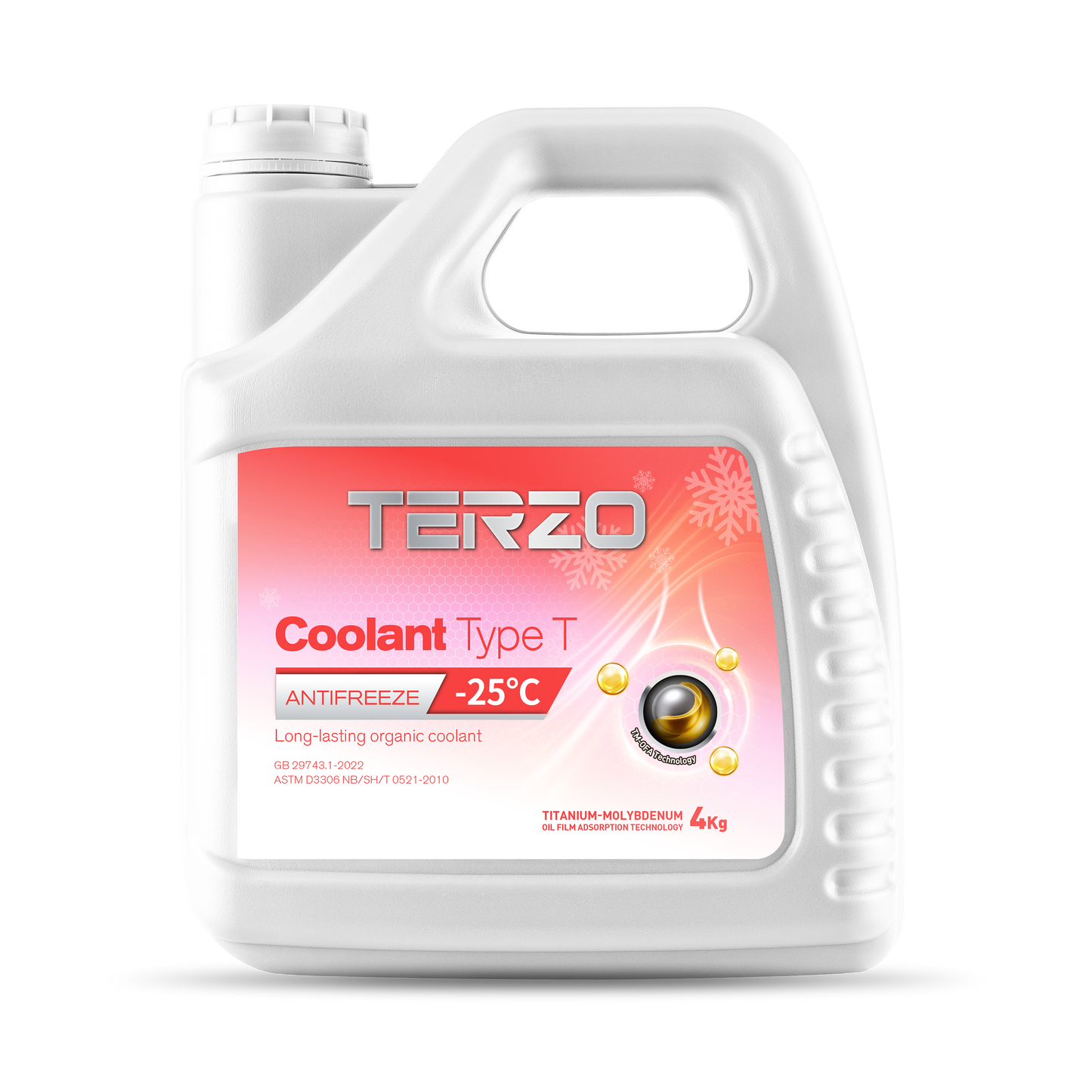 Coolant Type T Organic Long-Lasting Antifreeze 5Kg/ 4Kg - TERZO