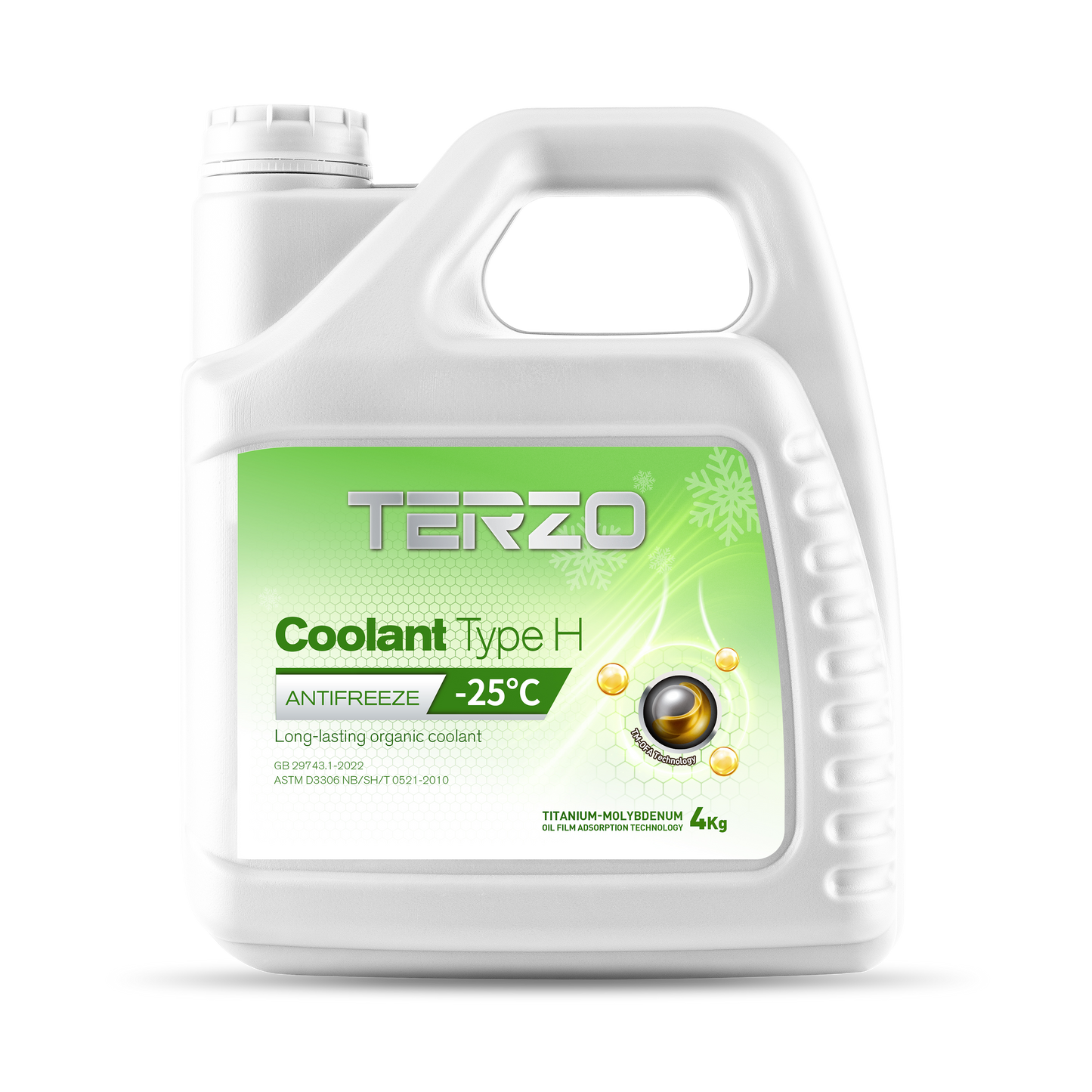 Coolant Organic Long-Lasting Antifreeze -25℃ for Superior Protection